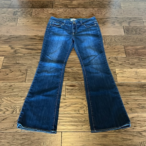 Paige Hidden Hills Flare Leg High Rise Size 32 - Picture 1 of 16